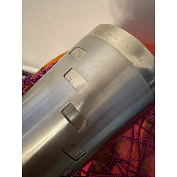 OGGI STAINLESS STEEL Dial A Drink Cocktail Shaker MIXED MIXER 11" tall - Picture 5 of 5